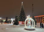 Главные герои Нового года украсили центральную площадь Домодедова