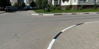 В микрорайоне Южный обновили дорожную разметку - Regions.Ru